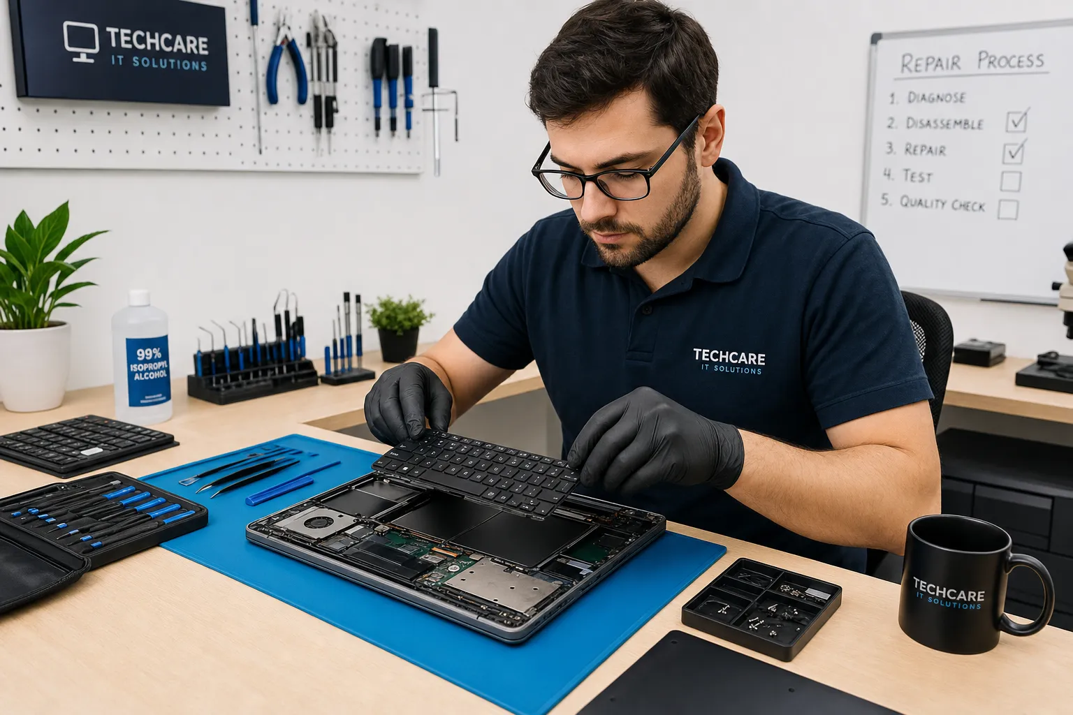 PC und Notebook Reparatur in der Werkstatt