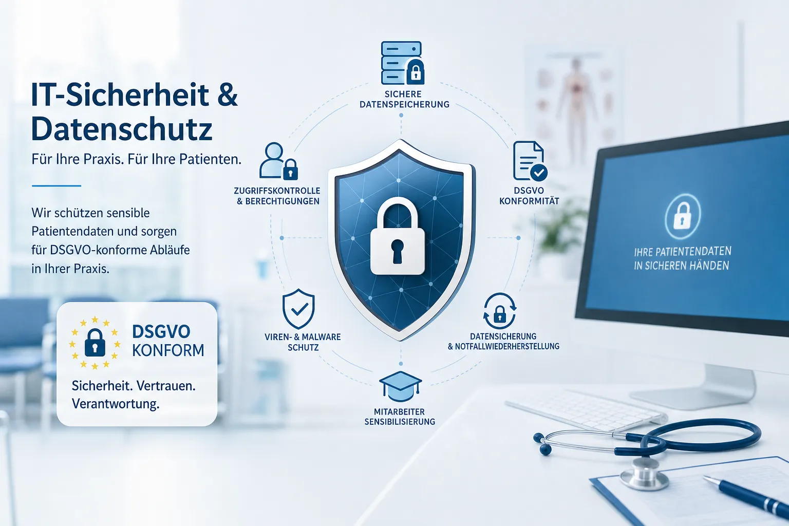 IT-Sicherheitsrichtlinie §75b SGB V Umsetzung für Arztpraxen durch Thümedien IT-Service Nordhausen